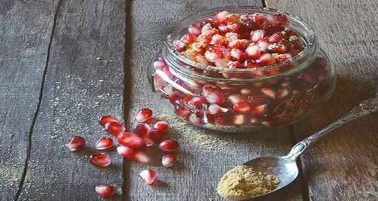 انار و گلپر ؛ خواص خوردن انار با گلپر از دیدگاه طب سنتی