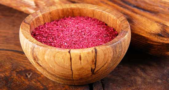 جدول ارزش غذایی سماق ؛ آگاهی از مواد مغذی که در سماق وجود دارد