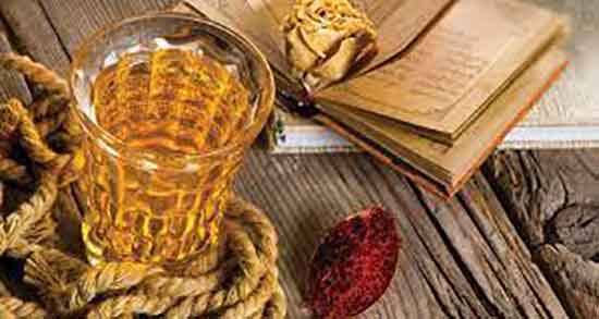استعمال زعفران ؛ کشیدن و استعمال زعفران مثل سیگار برای ارامش