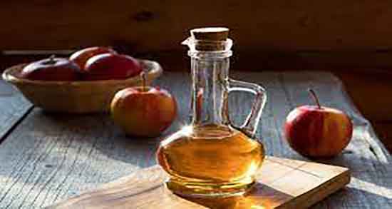 ماساژ سرکه سیب برای لاغری ؛ مالیدن سرکه سیب به شکم و لاغری