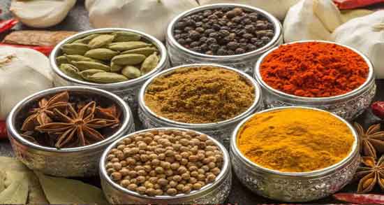 خواص ادویه ها برای پوست ؛ کاهش چین و چروک پوست با استفاده از ادویه ها