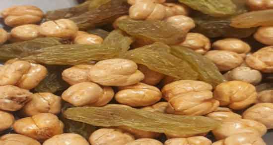 خواص نخودچی کشمش برای مردان ؛ افزایش نیروی جسمی مردان با مصرف نخودچی کشمش