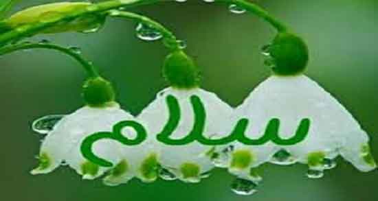 شعر در مورد سلام از حافظ