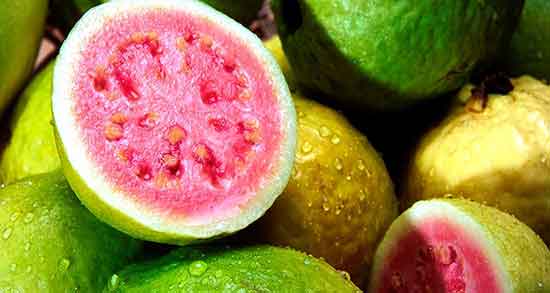 خواص گواوا ؛ برای پوست + طریقه خوردن و طبع و قیمت میوه گواوا قرمز و زرد