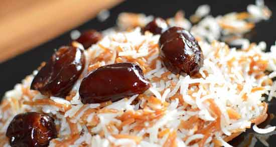 بعد از خوردن برنج خرما بخورید ؛ از بین بردن سردی برنج با خوردن خرما
