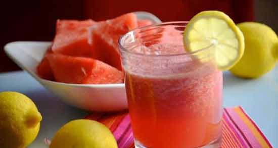 طرز تهیه آب هندوانه و لیمو ؛ آموزش درست کردن آب هندوانه و لیمو در منزل