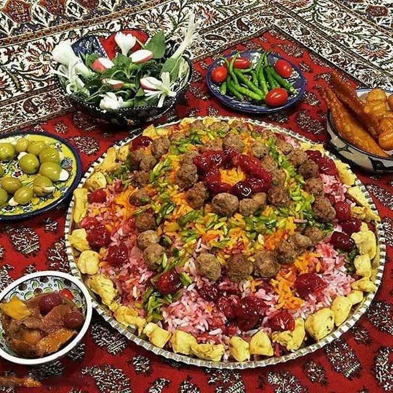 تزیین برنج
