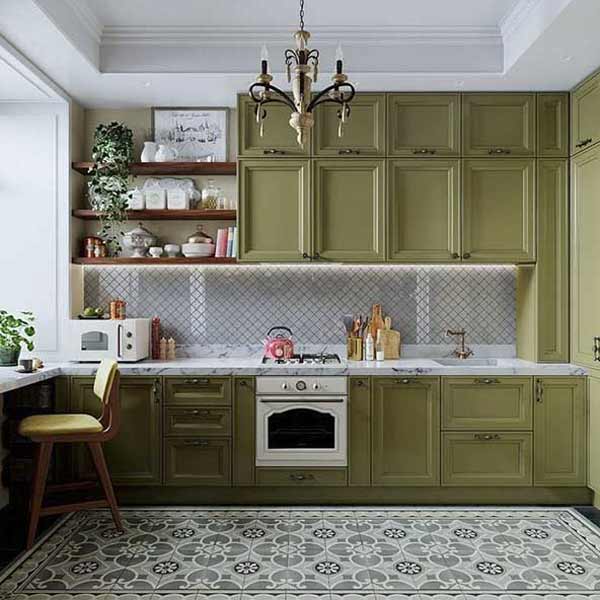 مدل کابینت برای اشپزخانه های کوچک و بزرگ + دیزاین های مدرن و کلاسیک 