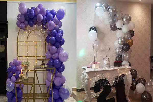تزیین بادکنک تولد با تم های زیبا فانتزی و خلاقانه + ایده های خفن
