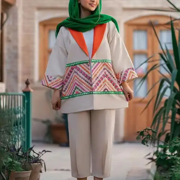 مدل لباس زنانه ایرانی بسیار زیبا و جذاب مناسب افراد خوش سلیقه