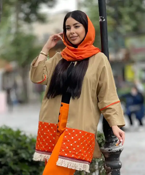 مدل لباس زنانه ایرانی بسیار زیبا و جذاب مناسب افراد خوش سلیقه