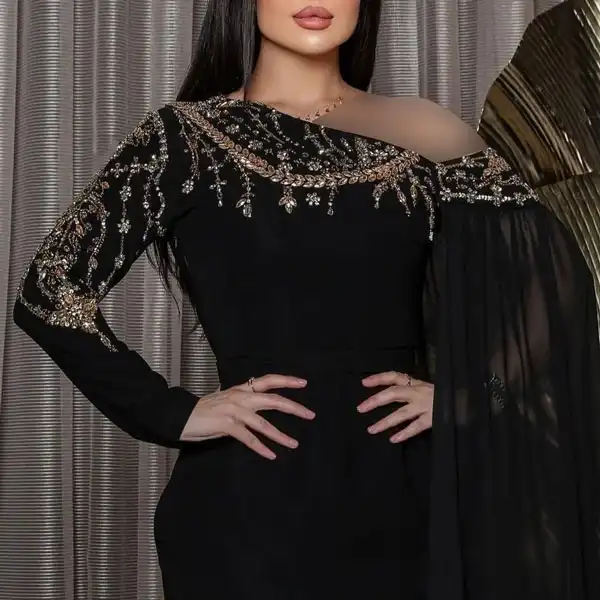 مدل ماکسی عربی خانگی زنانه بسیار قشنگ و خاص