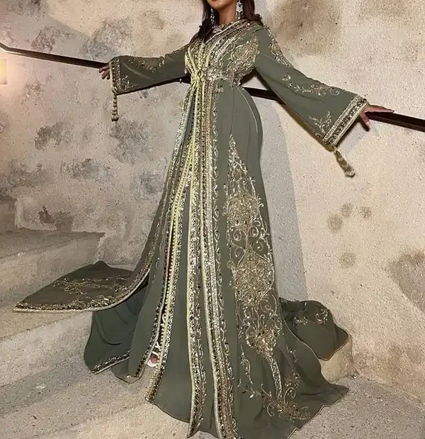 مدل ماکسی عربی خانگی زنانه بسیار قشنگ و خاص
