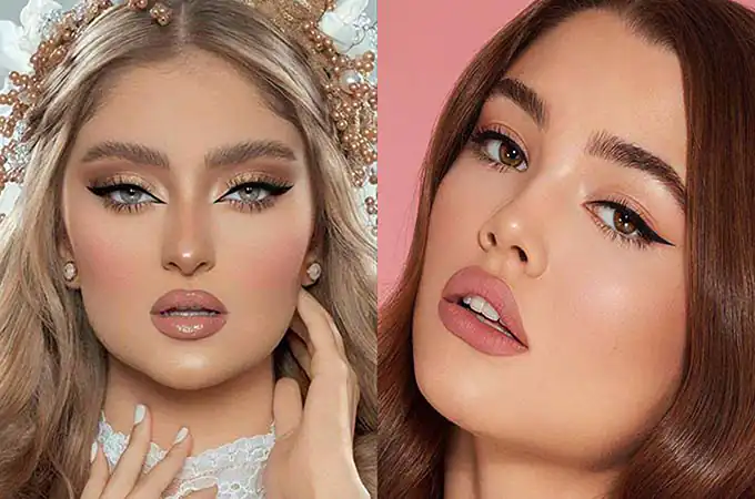 مدل آرایش صورت ملایم مجلسی + زیباترین مدل های آرایش مجلسی سال