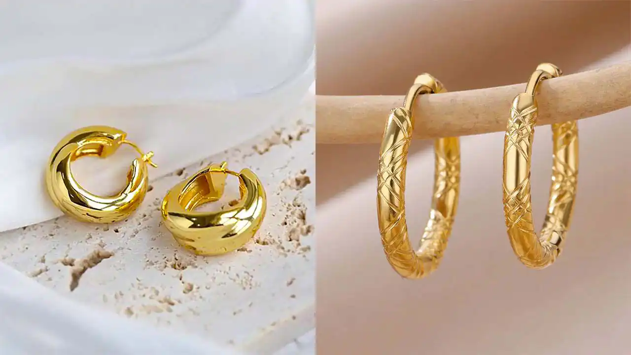 مدل گوشواره حلقه ای طلا + 15 مدل از زیباترین گوشواره های بازار