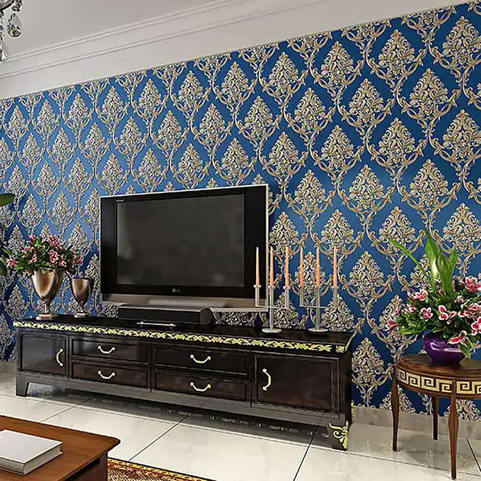 مدل کاغذ دیواری برای پشت تلویزیون + جدیدترین مدل های کاغذ دیواری مخصوص خانه