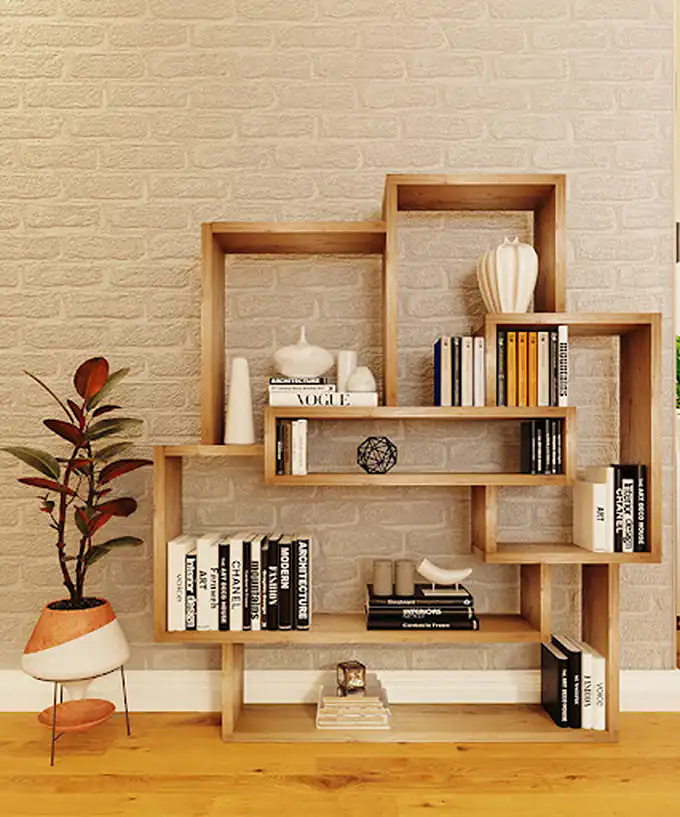 مدل کتابخانه برای سالن پذیرایی + مناسب ترین نمونه های کتابخانه مخصوص پذیرایی