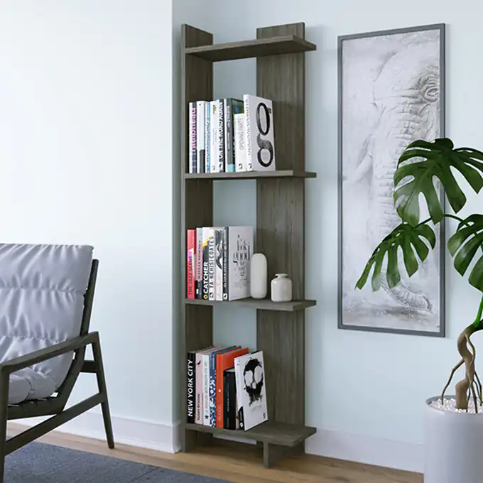 مدل کتابخانه برای سالن پذیرایی + مناسب ترین نمونه های کتابخانه مخصوص پذیرایی