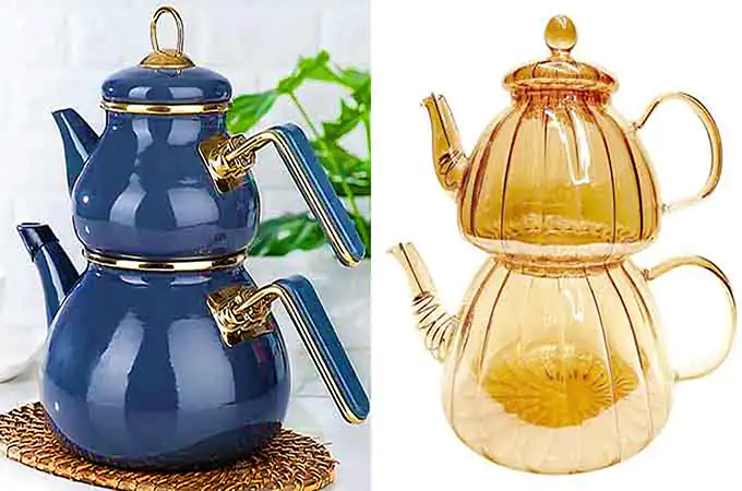 مدل کتری قوری شیک + جدیدترین مدل های کتری قوری امسال در طرح های خاص