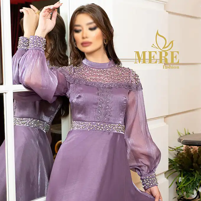 لباس مجلسی بلند پوشیده + جدیدترین مدل های لباس مجلسی مخصوص مراسم مخالط