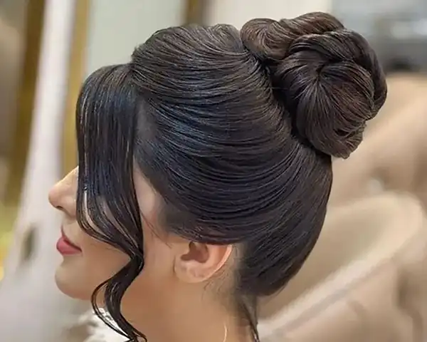 مدل شینیون اروپایی عروس + زیباترین مدل های شینیون عروس به سبک اروپایی مدرن