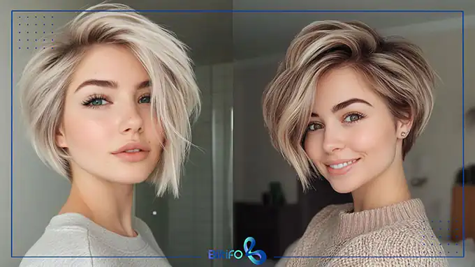 به صورت گرد چه مدل مویی میاد + زیباترین مدل موها برای صورت های گرد