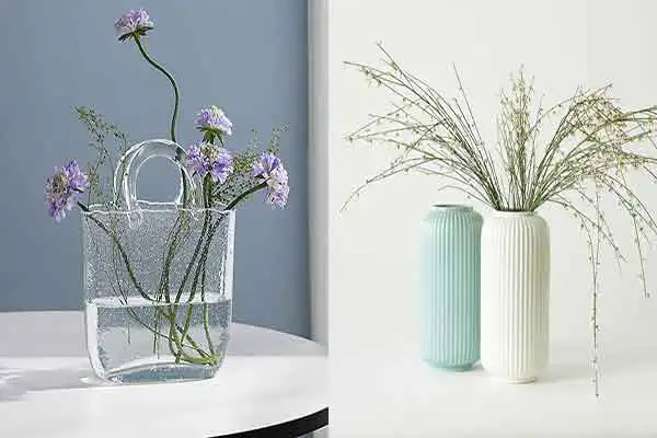جدیدترین مدل گلدان رومیزی + شیک ترین مدل های گلدان رومیزی سنگی و شیشه ای با فروش ویژه