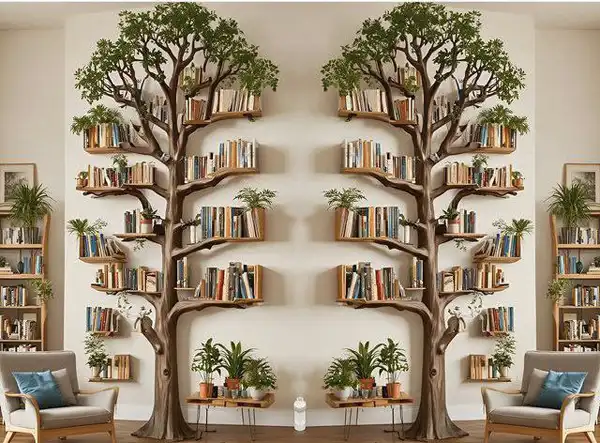 جدیدترین مدل کتابخانه + زیبا ترین کتابخانه برای چیدن خاص کتابها برای دکوراسیون خانه