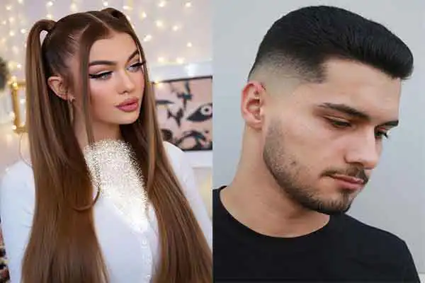 مدل مو + زیباترین و جذاب ترین مدل های موی پسرانه و دخترانه ترند روز